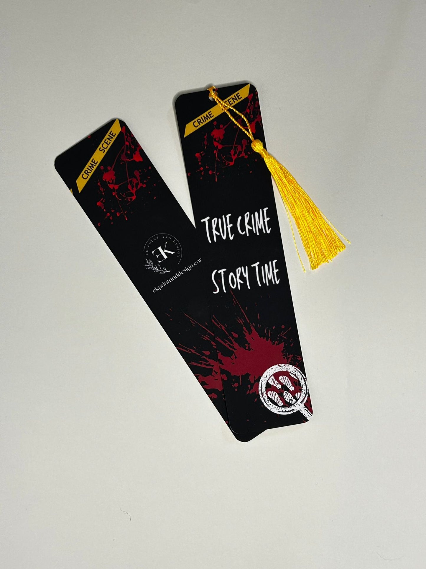 True Crime Bookmark
