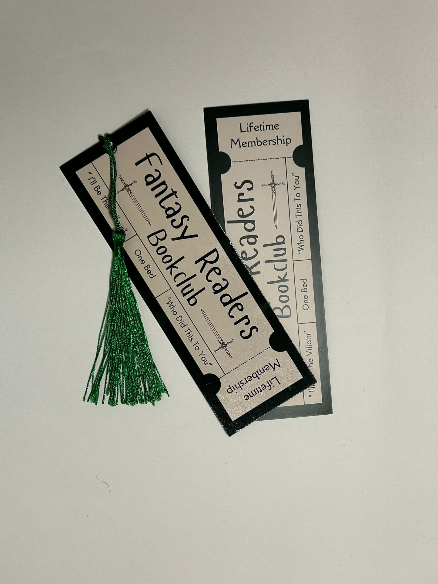 Fantasy Book Club Bookmark