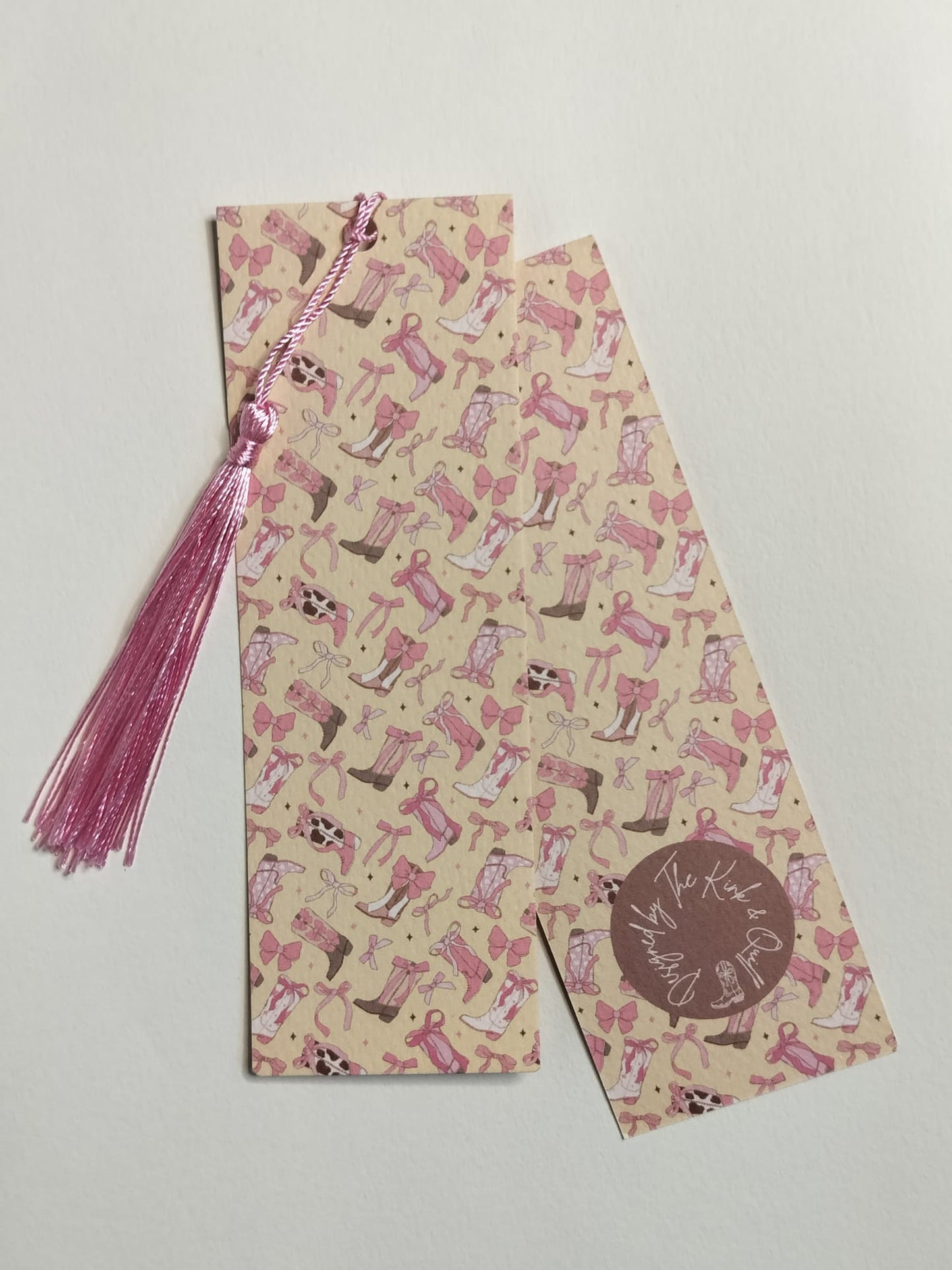 Cowgirl Boots Bookmark