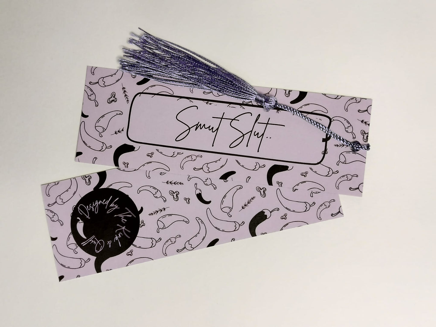 Purple Smut Slut bookmark