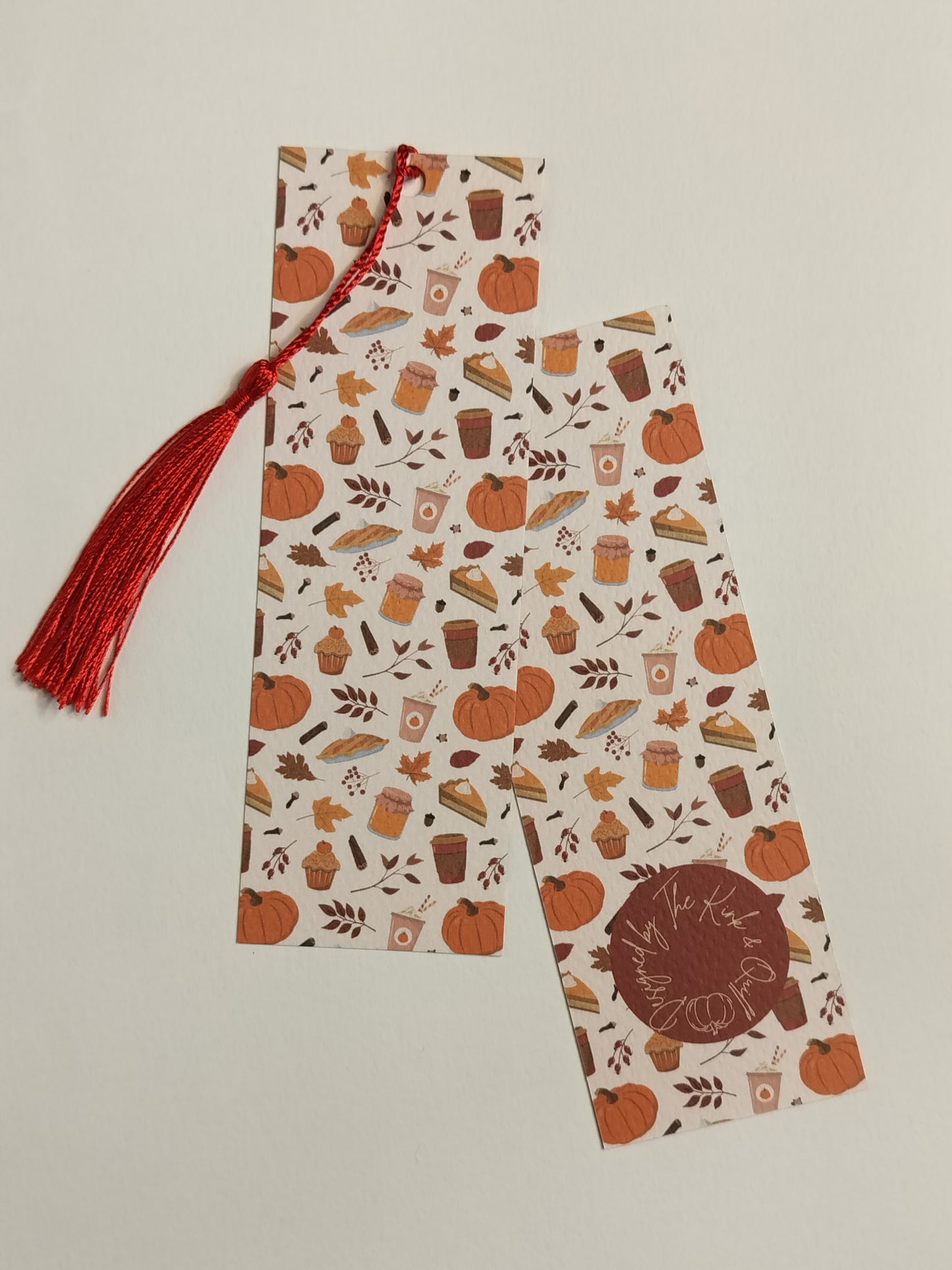 Pumpkin Pie Bookmark