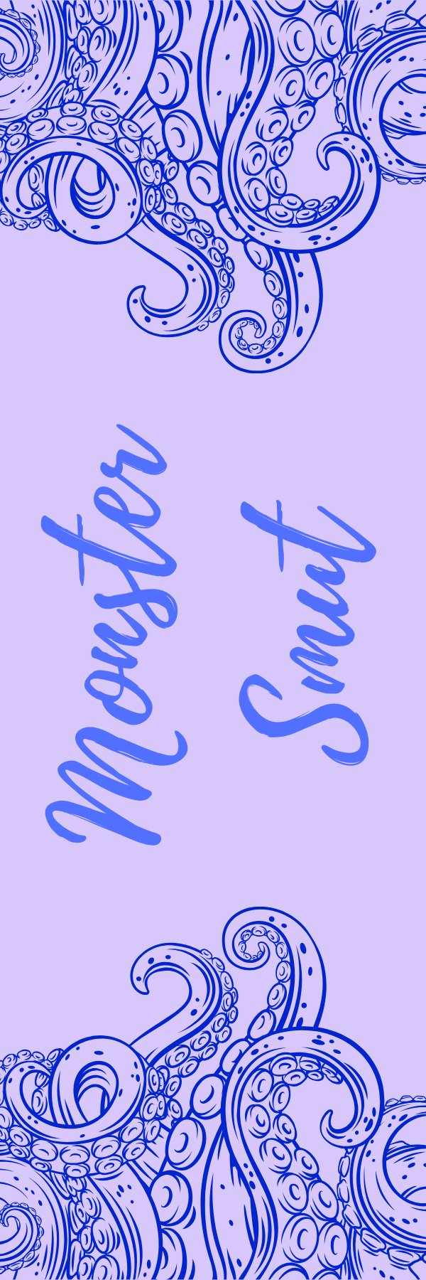 Purple Monster Smut Bookmark
