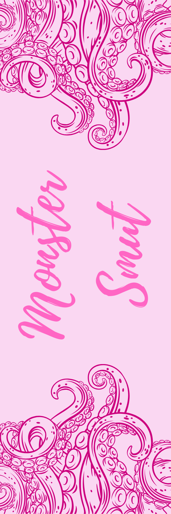 Pink Monster Smut Bookmark
