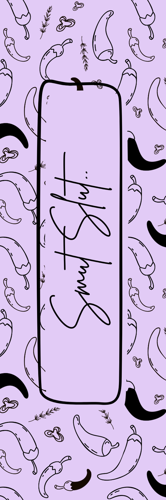 Purple Smut Slut bookmark