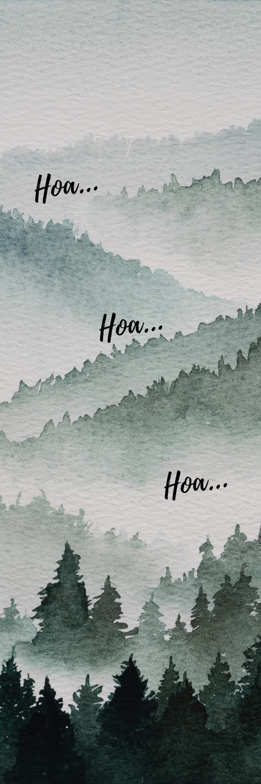 Hoa Hoa Hoa Bookmark