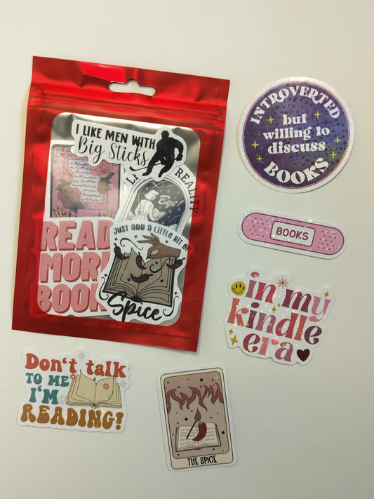 Holographic Bookish Stickers