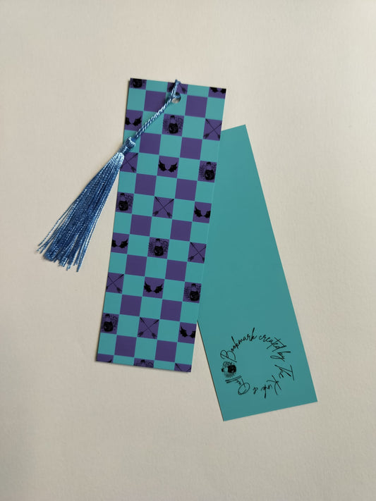 Fantasy Checker Board Bookmark