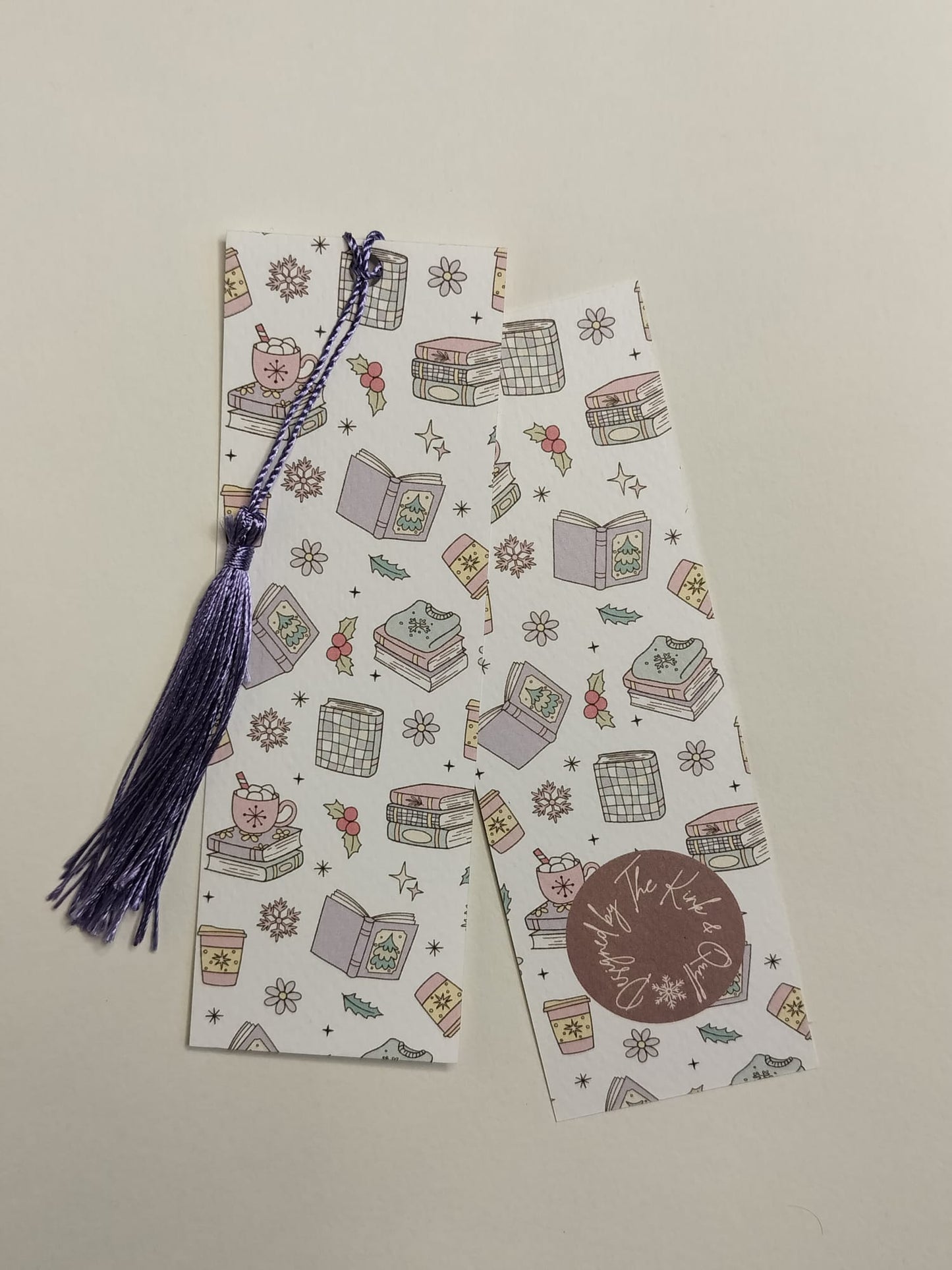 Bookish Christmas Bookmark