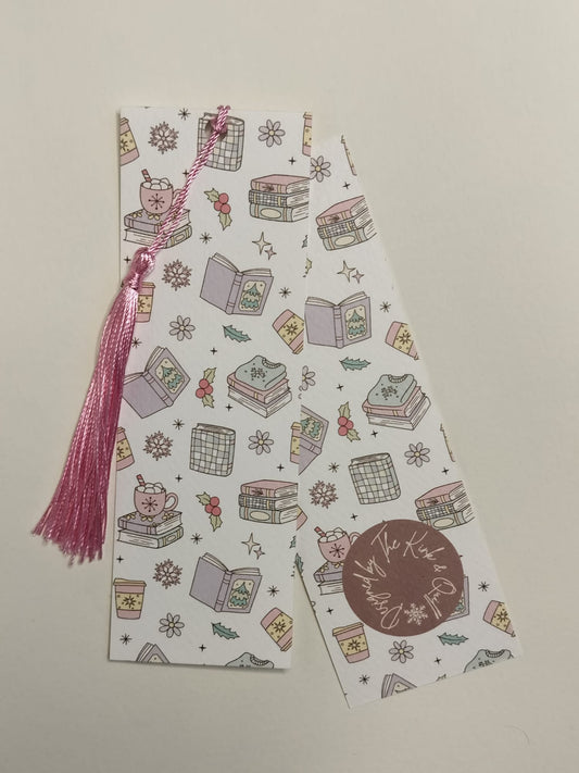 Bookish Christmas Bookmark