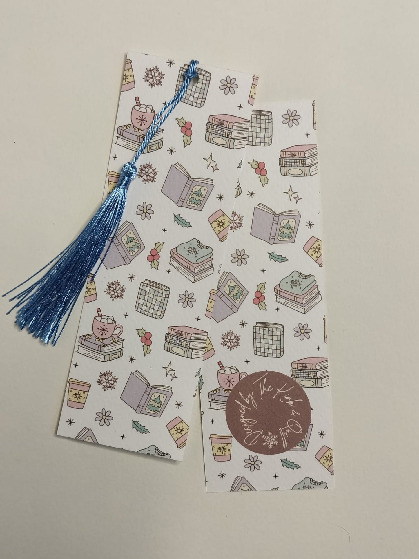 Bookish Christmas Bookmark