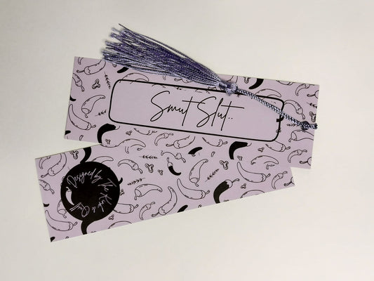 Purple Smut Slut bookmark
