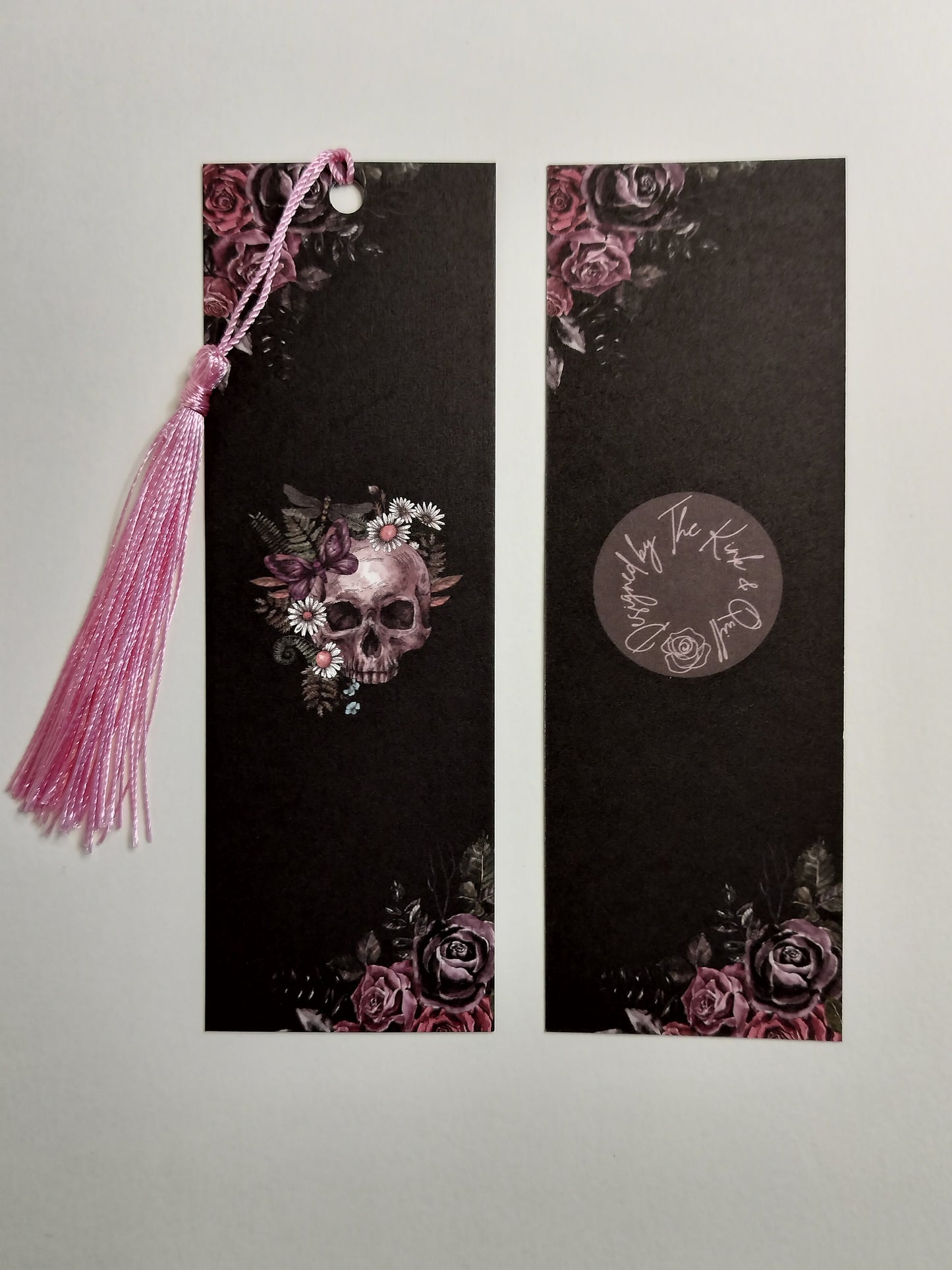 Gothic Skull Bookmark