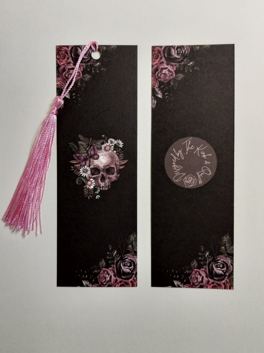 Gothic Skull Bookmark