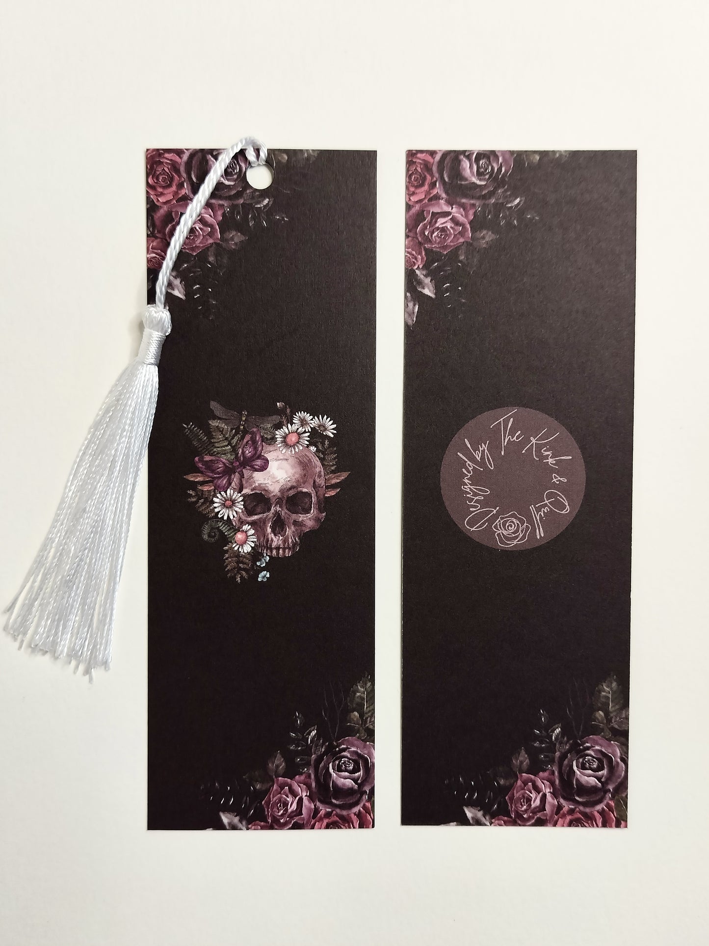 Gothic Skull Bookmark