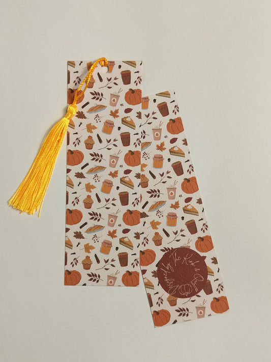 Pumpkin Pie Bookmark