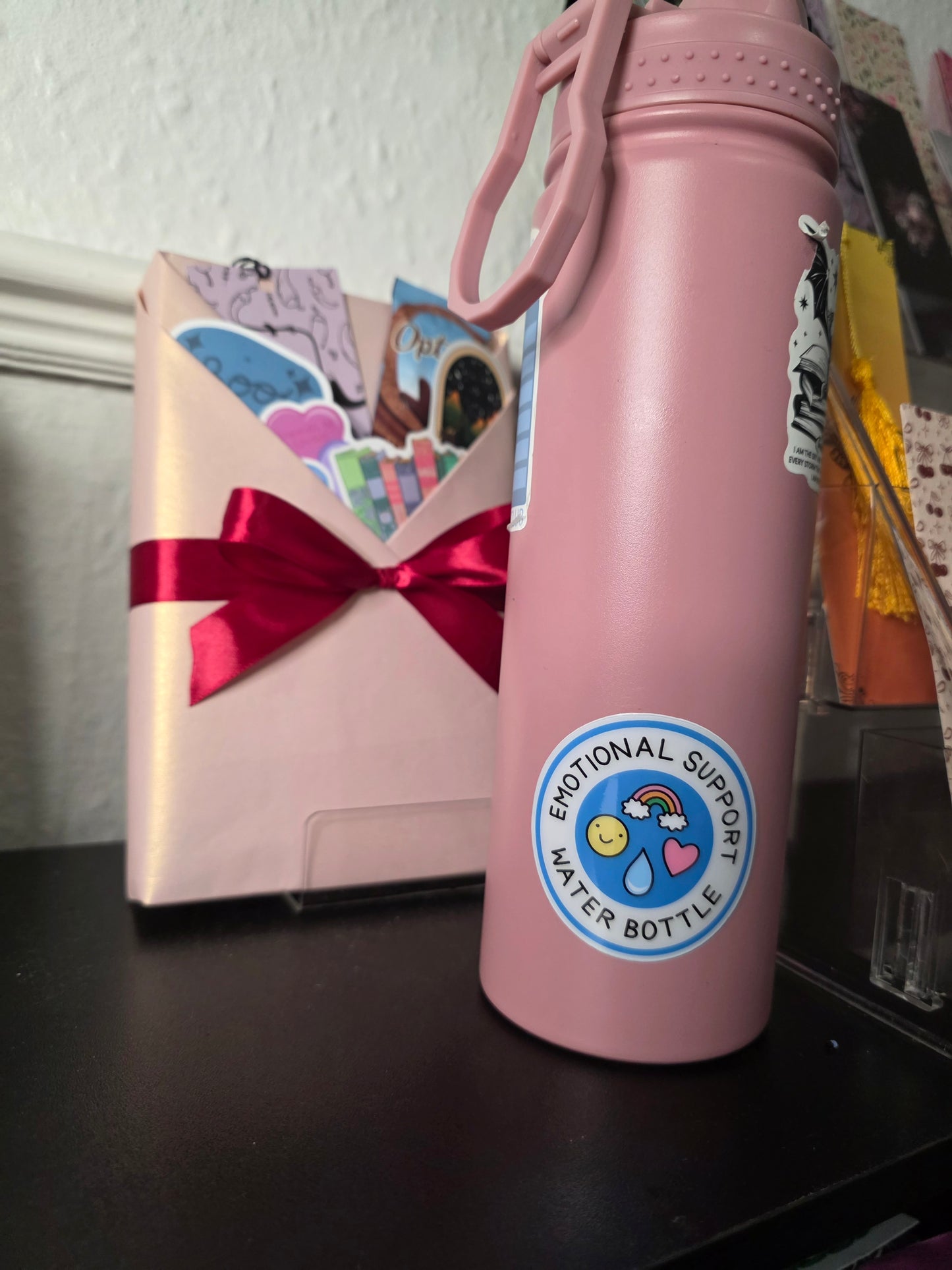 Emotional Support Water Bottle Sticker