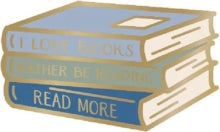Rather Be Reading - Pin Badge