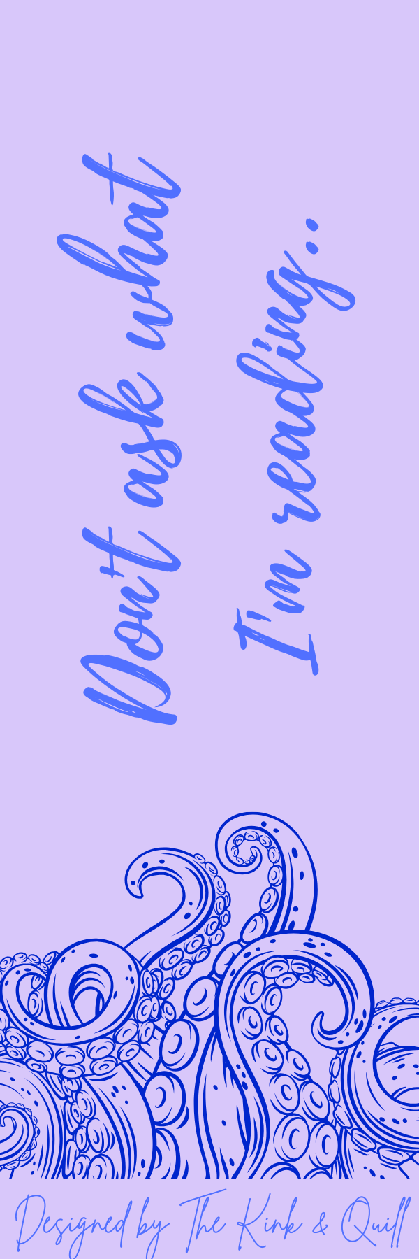 Purple Monster Smut Bookmark